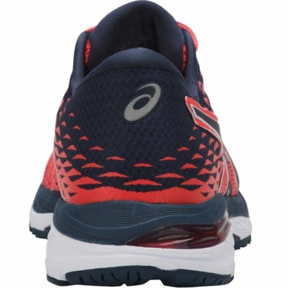 NEW IN BOX ASICS GEL CUMULUS 19 Womens 7.5 or  Mens 6 US 39 EUR Orange Navy - Picture 4 of 8